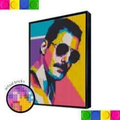Freddie Mercury Art 1 76.8cm x 102.4cm