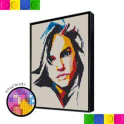 Just a girl 2 - 76.8cm x 102.4cm