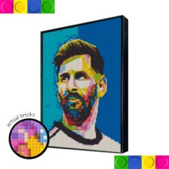 Lionel Messi 9 - 76.8cm x 102.4cm