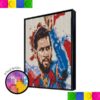Lionel Messi 18 - 51.2 x 51.2cm