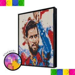 Lionel Messi 18 - 51.2 x 51.2cm
