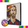 Lionel Messi 15 - 51.2 x 51.2cm