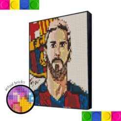 Lionel Messi 15 - 51.2 x 51.2cm