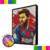 Lionel Messi 17 - 51.2 x 76.8cm