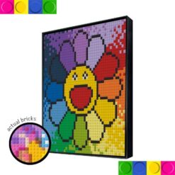 Colorful Flower 40 x 40cm