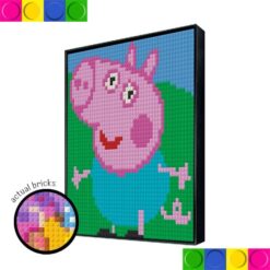 George Pig 40 x 40cm