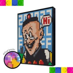 Guy Cartoon 40 x 40cm