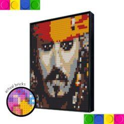 Jack Sparrow 40 x 40cm