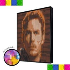 Peter Quill 40 x 40cm
