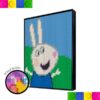 Rebecca Rabbit 40 x 40cm