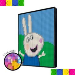 Rebecca Rabbit 40 x 40cm