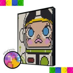 Space Molly 4 40 x 40cm