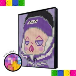 Space Molly Violet 40 x 40cm
